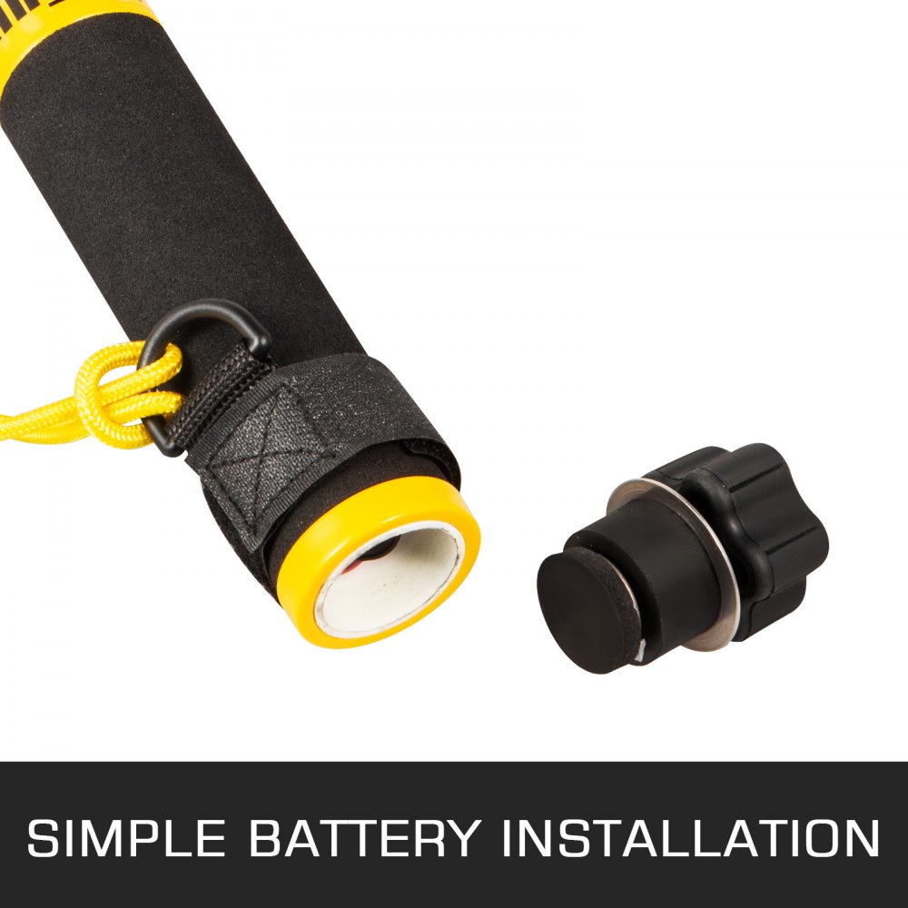 Metalldetektor Unterwasser Wasserdicht Pi750 30m Led-licht Hand-held Münzen