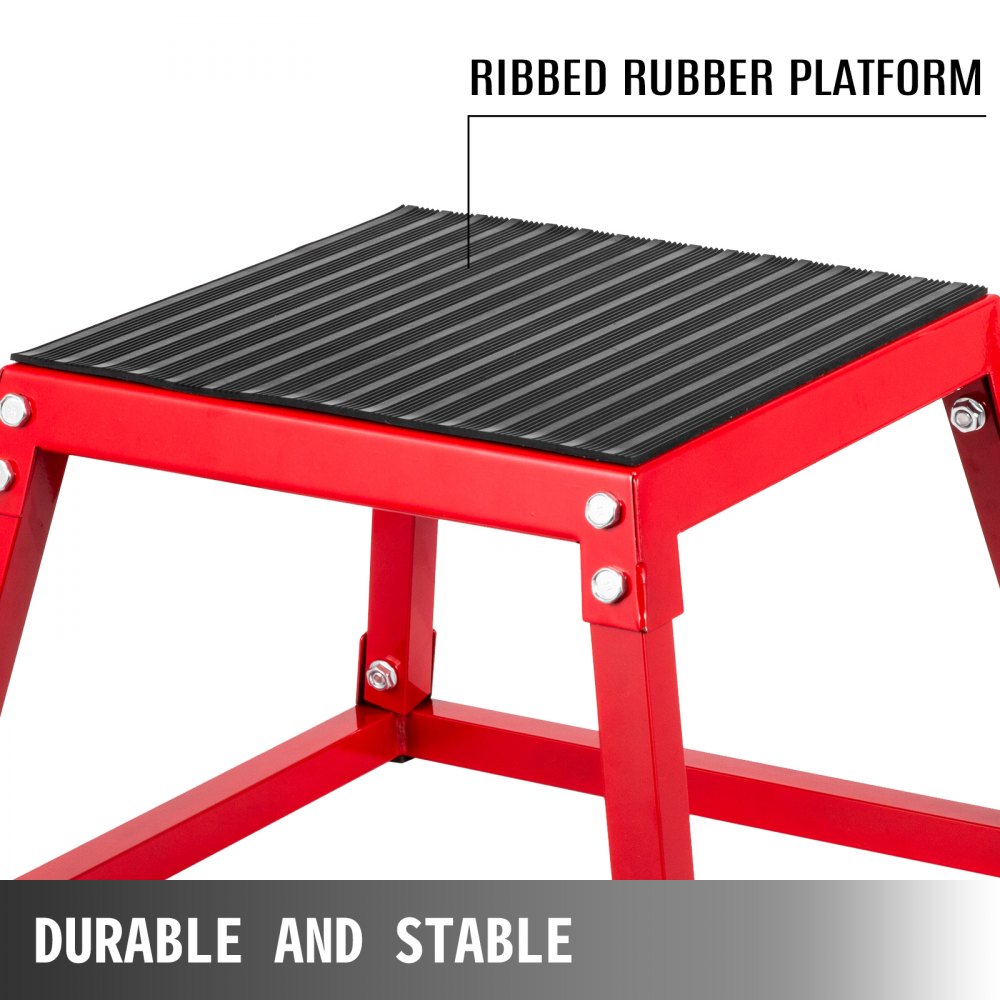 VEVOR Plyometric Boxen 30 cm 46 cm 60 cm Plyometric Platform Jump Box übung Plyometric Jump Boxen für Sprungtraining ganzen Satz Metall zu Hause im