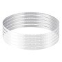 VEVOR Bandsägeblatt, 2780x16x0,5 mm, 4 ZpZ, mit 18 HRC gehärteten, scharfen Zähnen, SK5 hochfester Kohlenstoffstahl, 16 mm Breite, Ersatz für gängige Holzbearbeitungs-Bandsägen, 1 Set