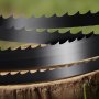 VEVOR Bandsägeblatt, 1511x6,5x0,35mm, 6 ZpZ, mit gehärteten, scharfen Zähnen (15 HRC), SK5-Kohlenstoffstahl, 6,35 mm Breite, Ersatz für gängige Bandsägen für die Holzbearbeitung, 1 Set