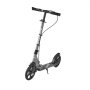 VEVOR Scooter (2 Räder) für Kinder ab 8 Jahren, Cityroller Kinderroller Straßenroller mit höhenverstellbarem Lenker & rutschfestem Deck & Handbremse, faltbarer Tretroller bis zu 100 kg, Grau