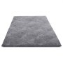 VEVOR Hochflor Teppich 3048x2438 mm, flauschiger Wohnzimmerteppich mit dreilagigem Material, 35 mm Florhöhe, für Wohnzimmer, Schlafzimmer, Loungebereich, fusselfrei und mit weich, grau