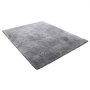 VEVOR Hochflor Teppich 3048x2438 mm, flauschiger Wohnzimmerteppich mit dreilagigem Material, 35 mm Florhöhe, für Wohnzimmer, Schlafzimmer, Loungebereich, fusselfrei und mit weich, grau