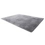 VEVOR Hochflor Teppich 3048x2438 mm, flauschiger Wohnzimmerteppich mit dreilagigem Material, 35 mm Florhöhe, für Wohnzimmer, Schlafzimmer, Loungebereich, fusselfrei und mit weich, grau