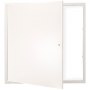 VEVOR Revisionsklappe 613 x 613 mm Revisionstür Verzinktes Stahlblech Trockenbau, 165° Arbeitsbereich Wartungklappe Unterputzklappe Revisionsklappe Nockenriegelschloss, Zugangtür Revisionsplatte