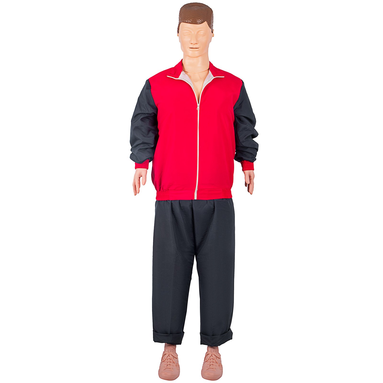 Vevor Cpr Reanimationspuppe Hlw Erste Hilfe Trainingspuppe 165 X 48 X 30 Cm