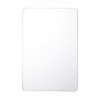 VEVOR Medizinschrank verspiegelter Arzneischrank (508 x 126 x 762 mm) für Badezimmer mit Spiegeltür & verstellbaren Glasböden, Einbau- und Wandmontage, Aluminiumrahmen, Spiegelschrank Badschrank