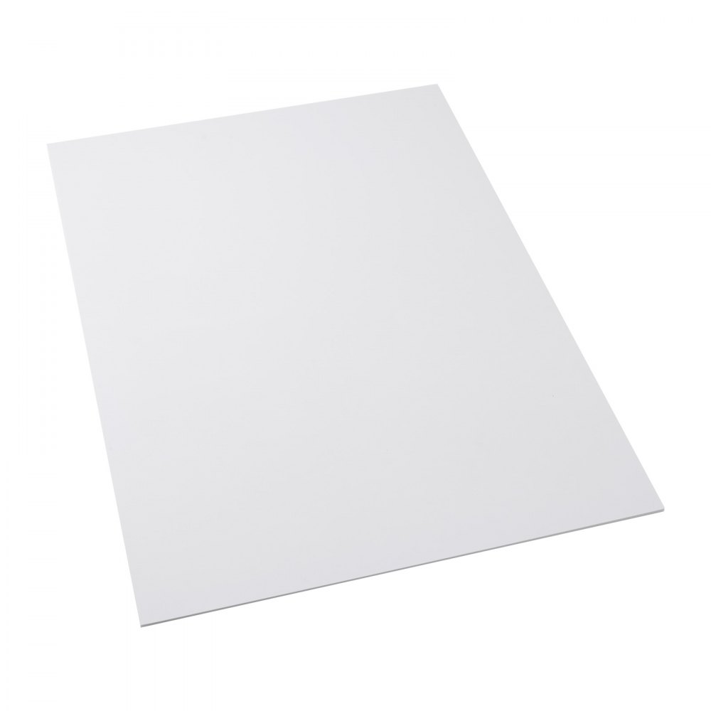 VEVOR 10er-Pack Schaumstoffplatten 760x1015mm Posterplatte 5mm Stärke Weiß, Foamboard für DIY-Projekte Gemälde Drucke Ausstellungen, Säurefreier Polystyrolschaum & Doppelseitige Kartons, Zuschneidbar