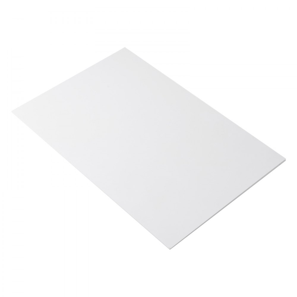 VEVOR 12er-Pack Schaumstoffplatten 510x760mm Posterplatte 5mm Stärke Weiß, Foamboard für DIY-Projekte Gemälde Drucke & Präsentation, Säurefreier Polystyrolschaum & Doppelseitige Kartons, Zuschneidbar