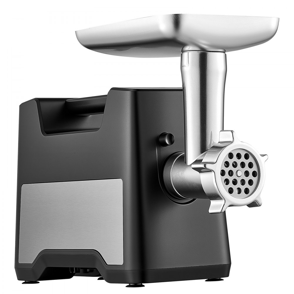 VEVOR Electric Meat Grinder, 1.5-2 kg/min 1200W Max, #5 Home Meat Mincer with 2 Grinding Plates, Sausage Stuffing Tube & Kubbe Kit, 500W Stainless Steel Sausage Maker for Home Kitchens