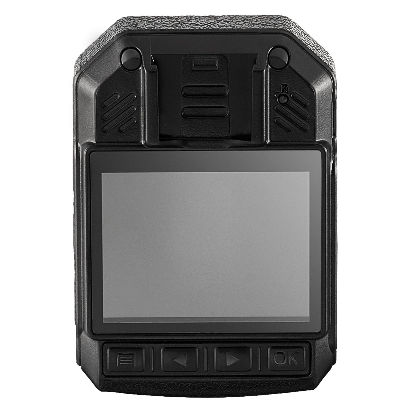 VEVOR 1440P HD Polizei-Körperkamera, 64 GB Bodycam mit Audio-Video-Aufnahmebild, eingebauter 2850 mAh-Akku, 2,0" LCD, Infrarot-Nachtsicht, wasserdichte persönliche Bodycam für die Strafverfolgung