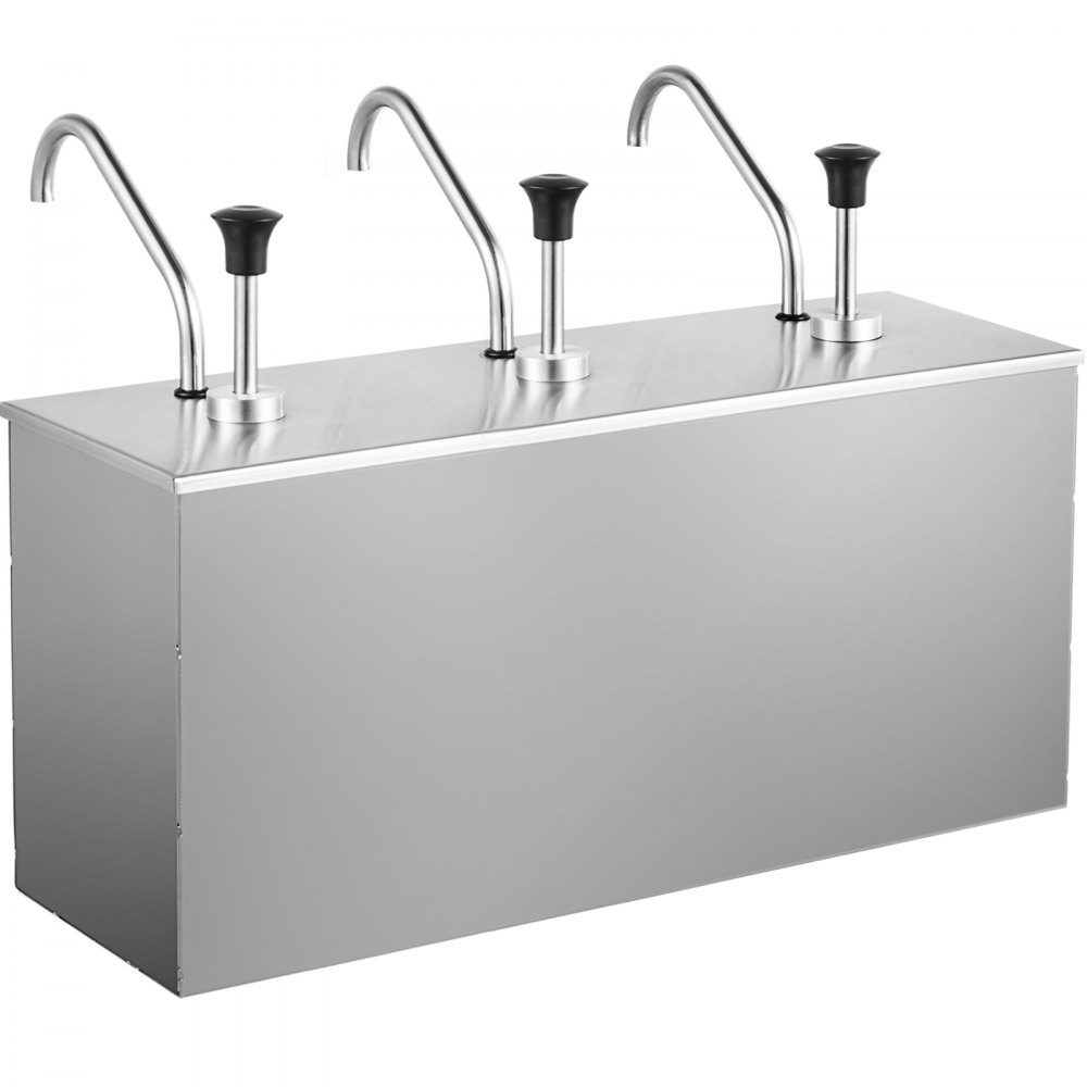 Pumpspender Soßenspender 3x4l Spenderpumpe Senfspender Saucenspender Ketchup