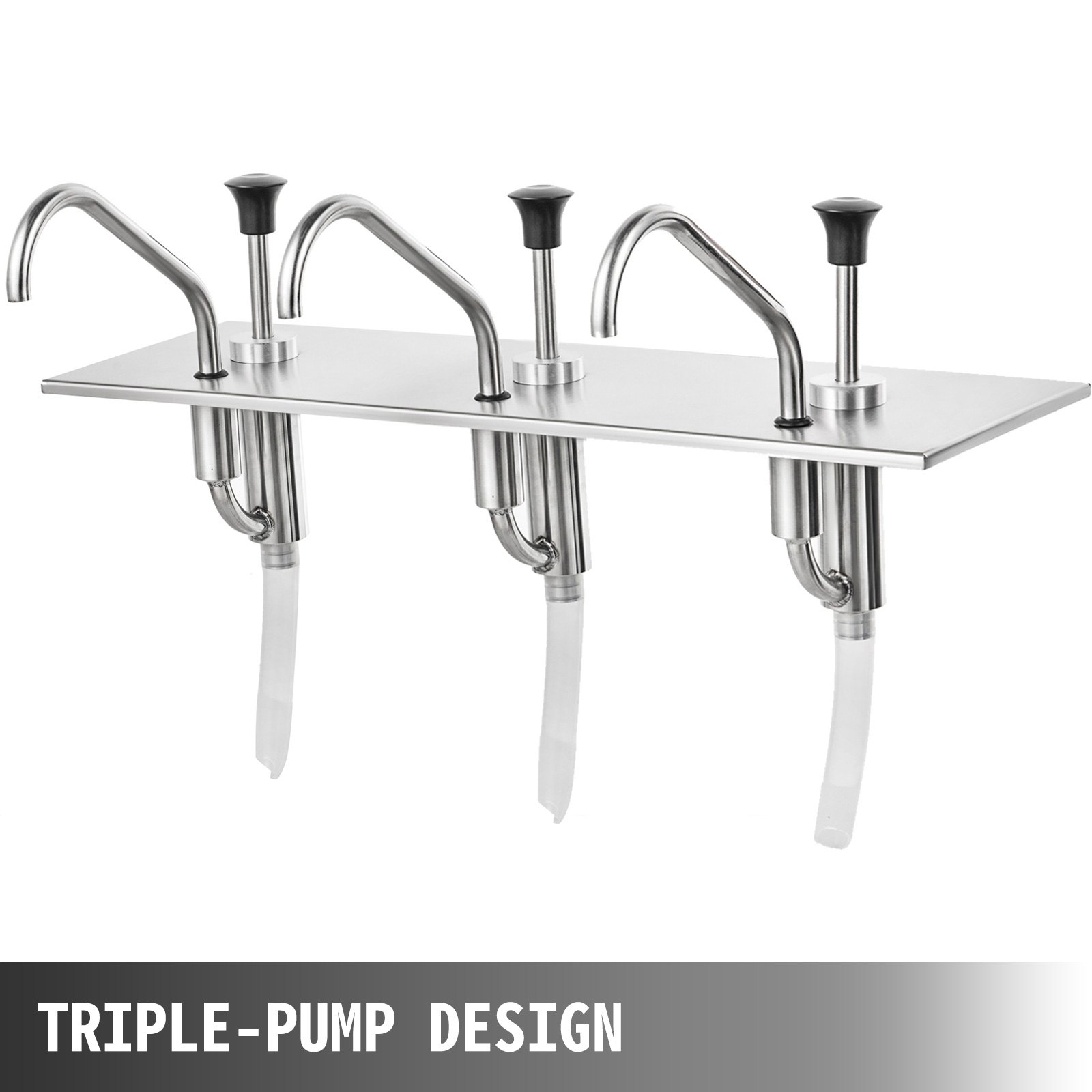 Pumpspender Soßenspender 3x4l Spenderpumpe Senfspender Saucenspender Ketchup