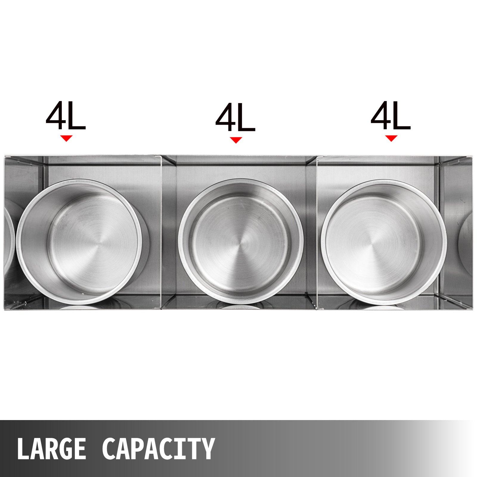 Pumpspender Soßenspender 3x4l Spenderpumpe Senfspender Saucenspender Ketchup