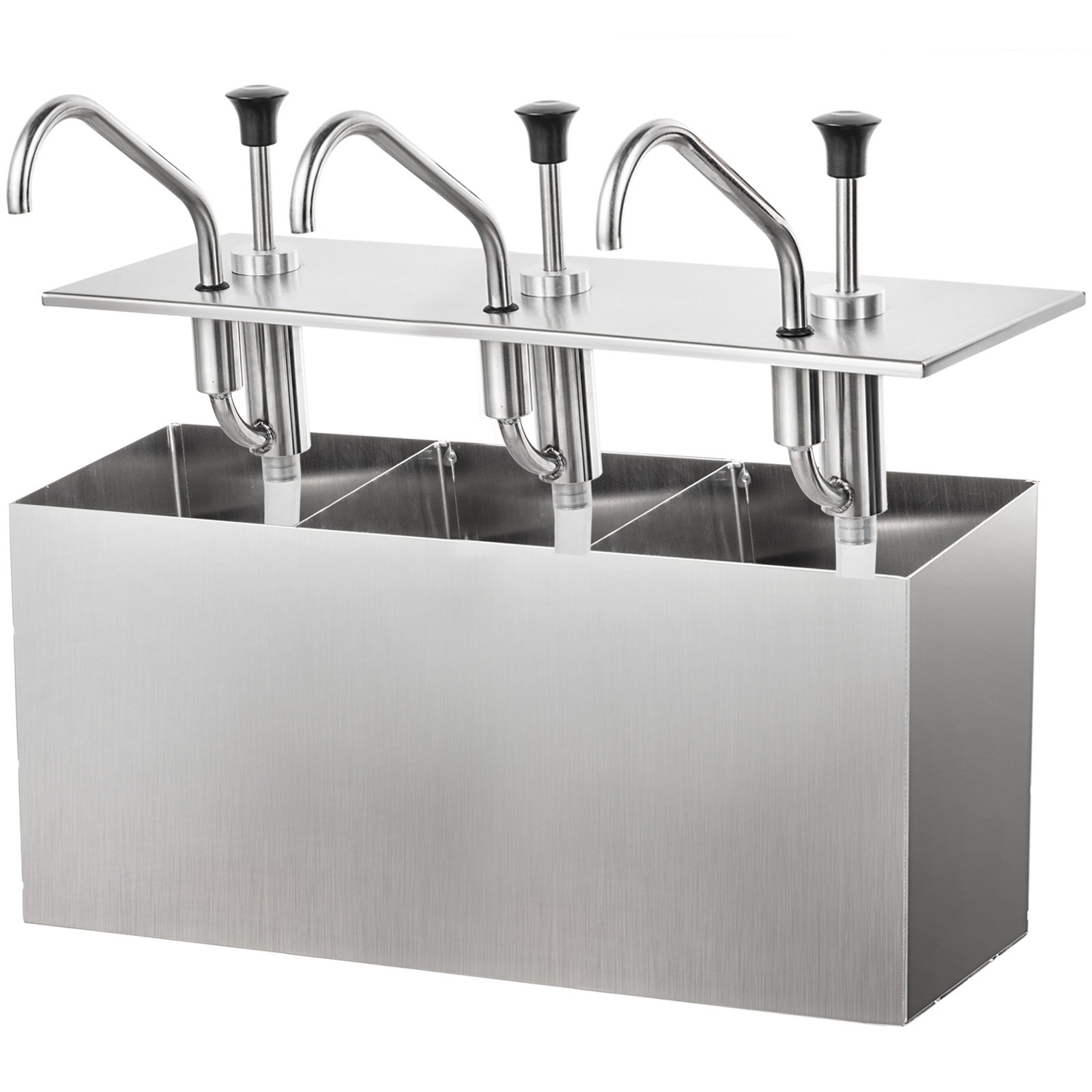 Pumpspender Soßenspender 3x4l Spenderpumpe Senfspender Saucenspender Ketchup