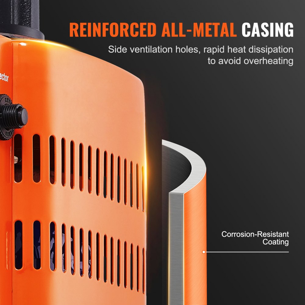 VEVOR 500VA Variable Voltage Transformer 1.7A 230V Input, 0-300V Output AC Voltage Regulator Power Supply with 4 Additional Fuses and Thermal Control Switch for Home, Industry, and Office Use