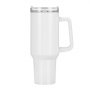VEVOR Sublimationsbecher 8 Stk. (1183 mL), Sublimationstumblers aus Edelstahl mit Deckeln & Strohhalm & Griff, Doppelwandige Isolierte Sublimationsrohlinge für Individuelle DIY-Gestaltung Geschenke