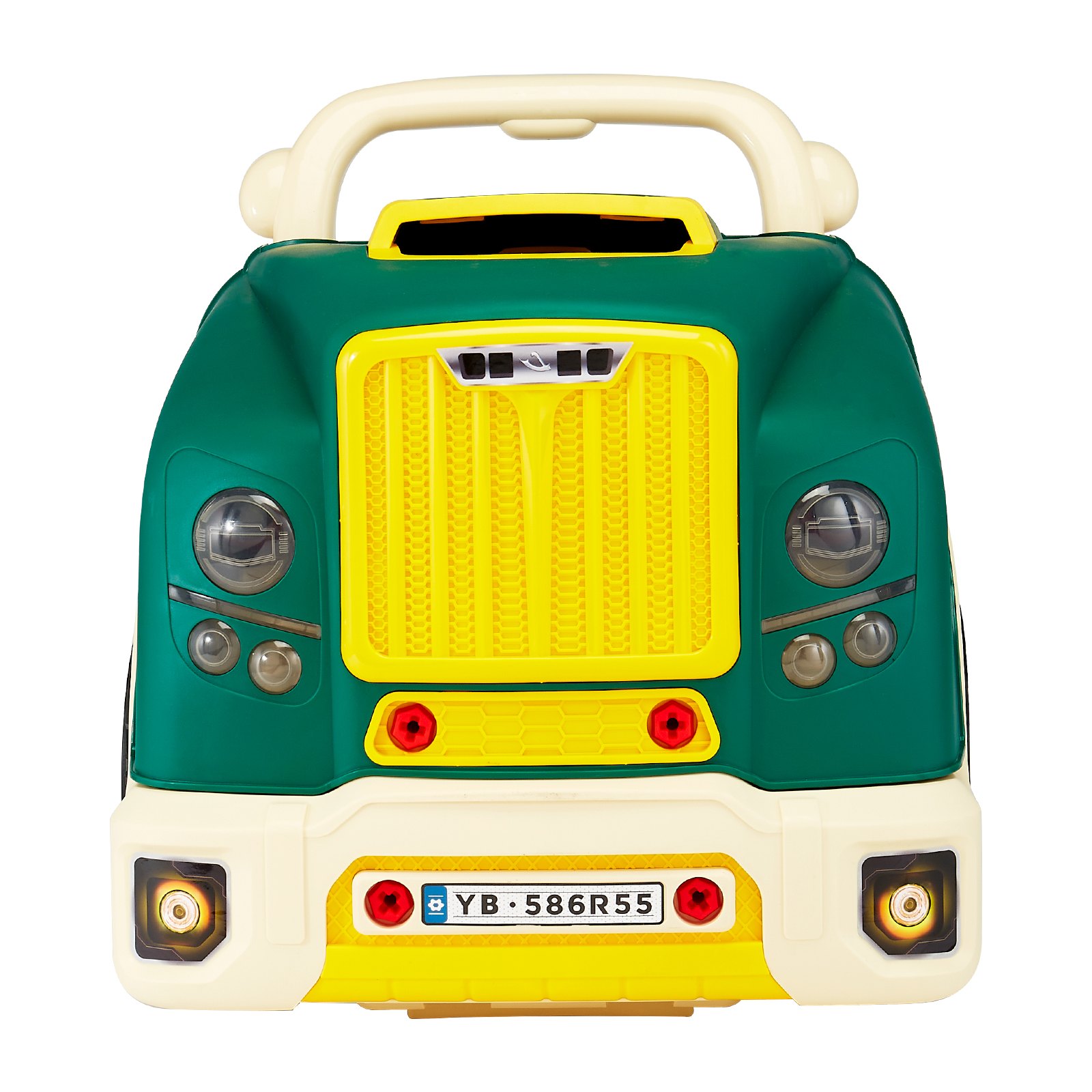 VEVOR Motorspielzeug, 60-teilig, Autoreparaturset für Kinder, mit abnehmbaren Teilen, Lichtern und Geräuschen, Lenkrad und Hupe, Mechaniker-Werkstattset für Kinder für Kleinkinder ab 3 Jahren, Grün