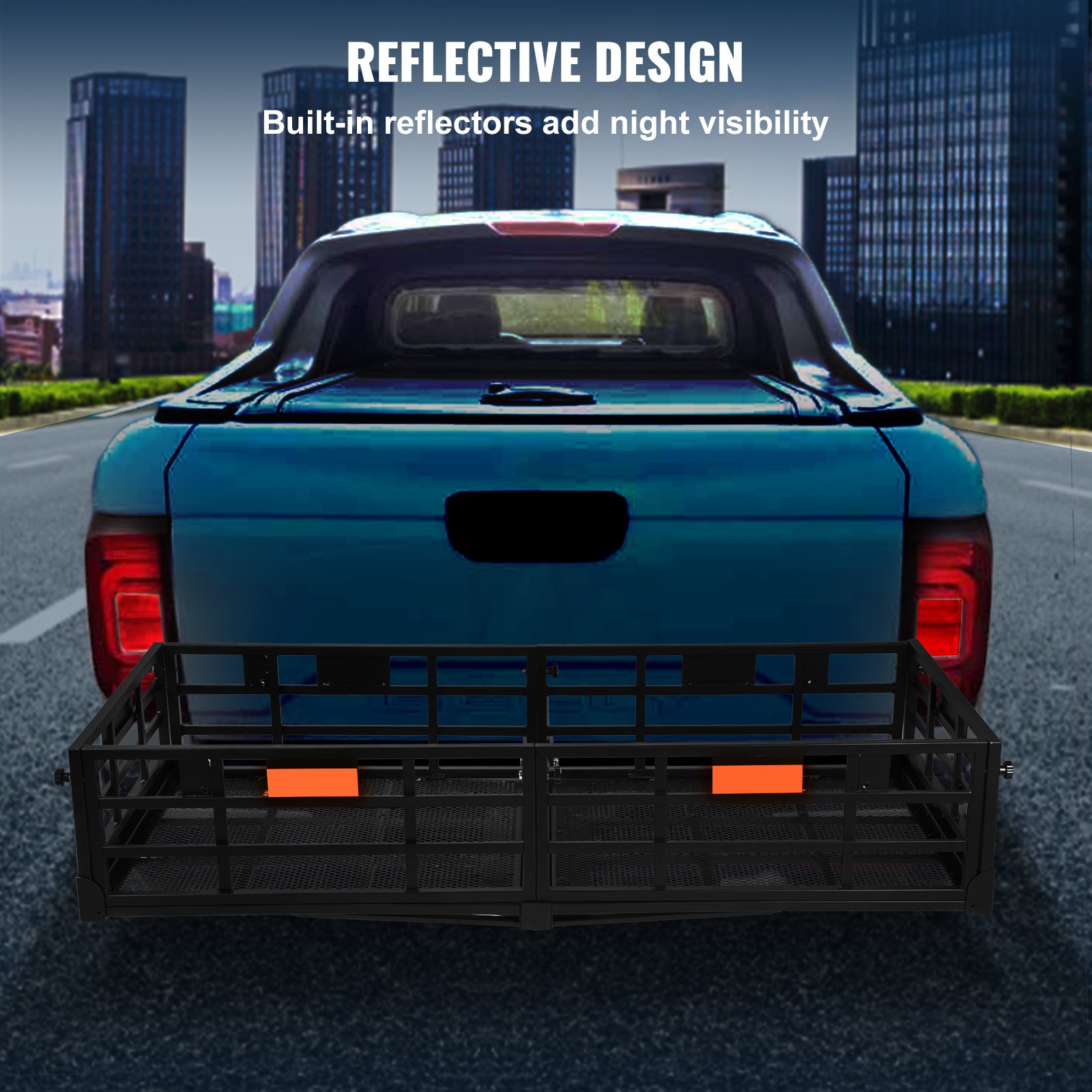 VEVOR Gepäckträger Ladungsträger Zusammenklappbar 226kg Anhängerkupplung