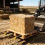 VEVOR Palettengabeln zum Anklemmen 1524mm Gabelzinken mit 907kg Tragkraft, Staplergabel für Traktorlader & Kompaktlader, Stahlkonstruktion, 500-915 mm Verstellbare Stabilisatorstange, Gelbe Spitzen