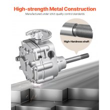 VEVOR Antriebskupplung Kupplung mit 2-7 PS-Motor Schnellschaltkupplung 2300 RPM