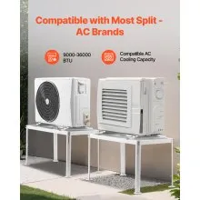 VEVOR Klimaanlage Bodenständer 300kg Klimaständer Wärmepumpe 9000-36000 BTU