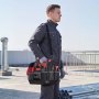 VEVOR Offene Werkzeugtasche 33x20x25cm, Aufbewahrungstasche mit 14 Innen- & 19 Außenfächern, Wasserfester Werkzeug-Organizer aus Polyester mit Schultergurt & Tragegriff, Werkzeugtrage für Handwerker