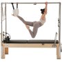 VEVOR Pilates Reformer Maschine aus Holz für Fitnessstudio zu Hause, Krafttrainingsgerät mit doppeltem Widerstand & Reformer-Box & Sprungbrett, für Fortgeschrittene und Anfänger, bis zu 181,44 kg