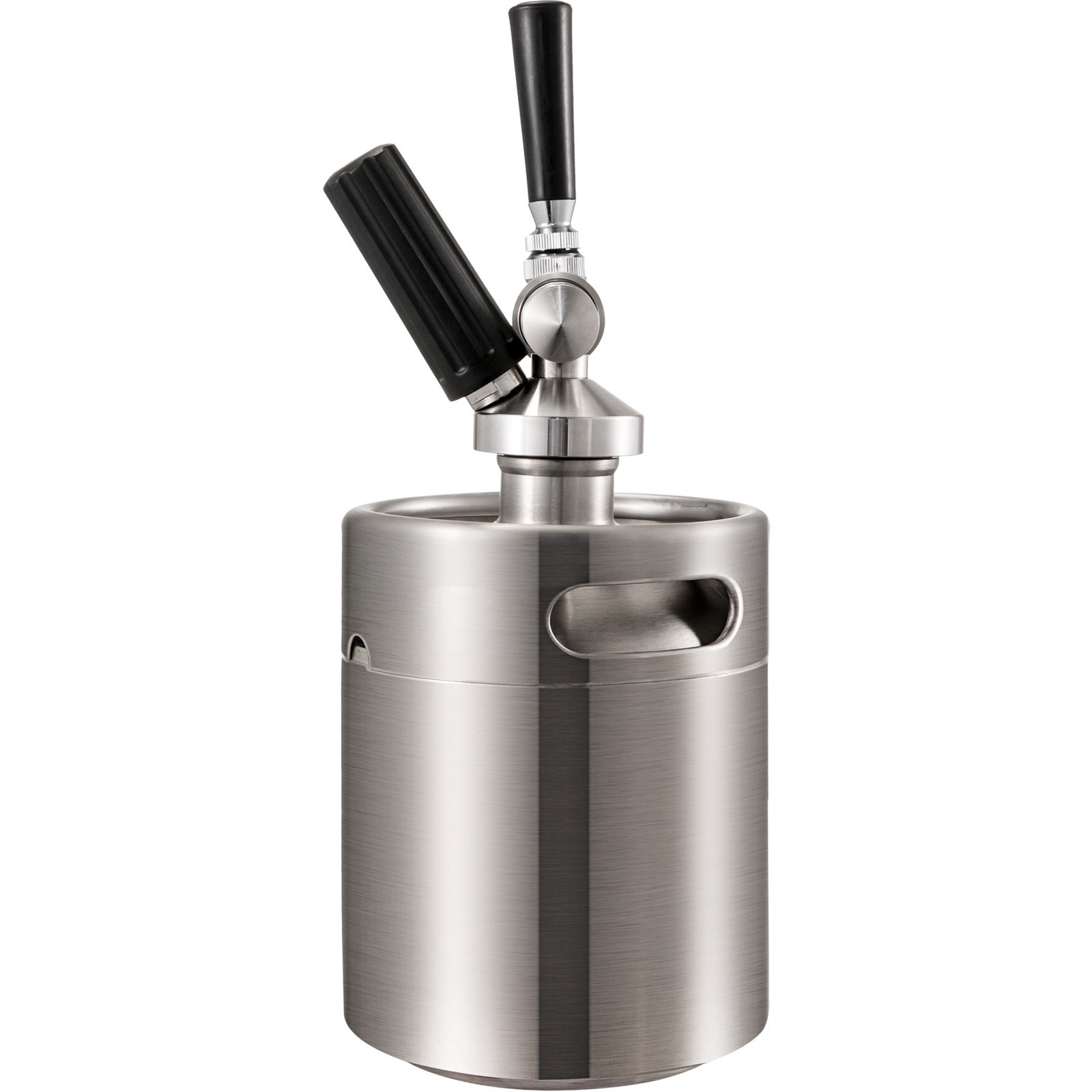 VEVOR Kaffeemaschine Edelstahl 2L Kaffee kalt brühen Niro Kaffeemaschine Kalt Brew Kaffeebereiter Filter