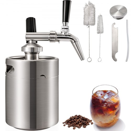 Kaffeemaschine Edelstahl Kaffee Kalt Brühen 4l Nitro Kaffeemaschine Kalt Brew