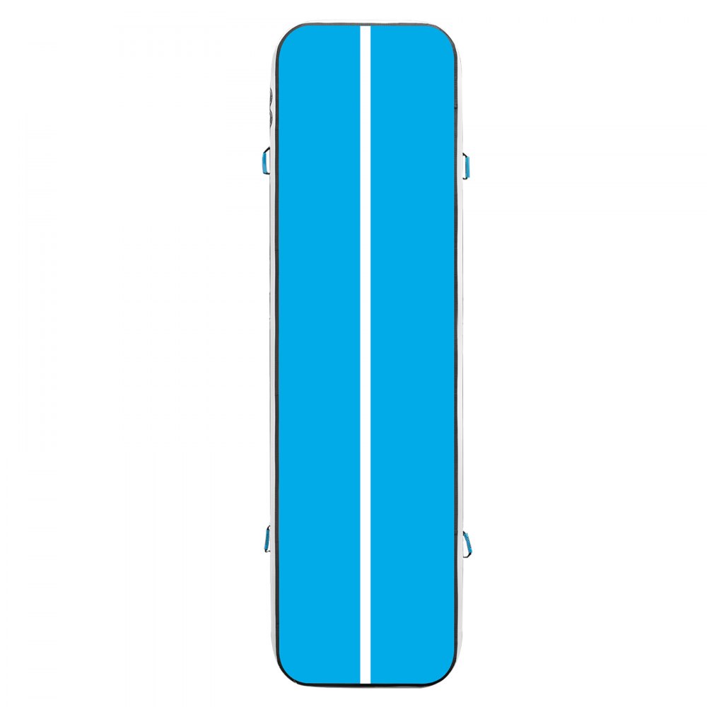 VEVOR 400X100X20 cm Gymnastikmatte Tumbling Matte Aufblasbar Turnhallen Matten Luft Bahn Air Track Matte Gymnastische Turnhalle  Trainingsmatten Ohne Pumpe (Blaugrün)