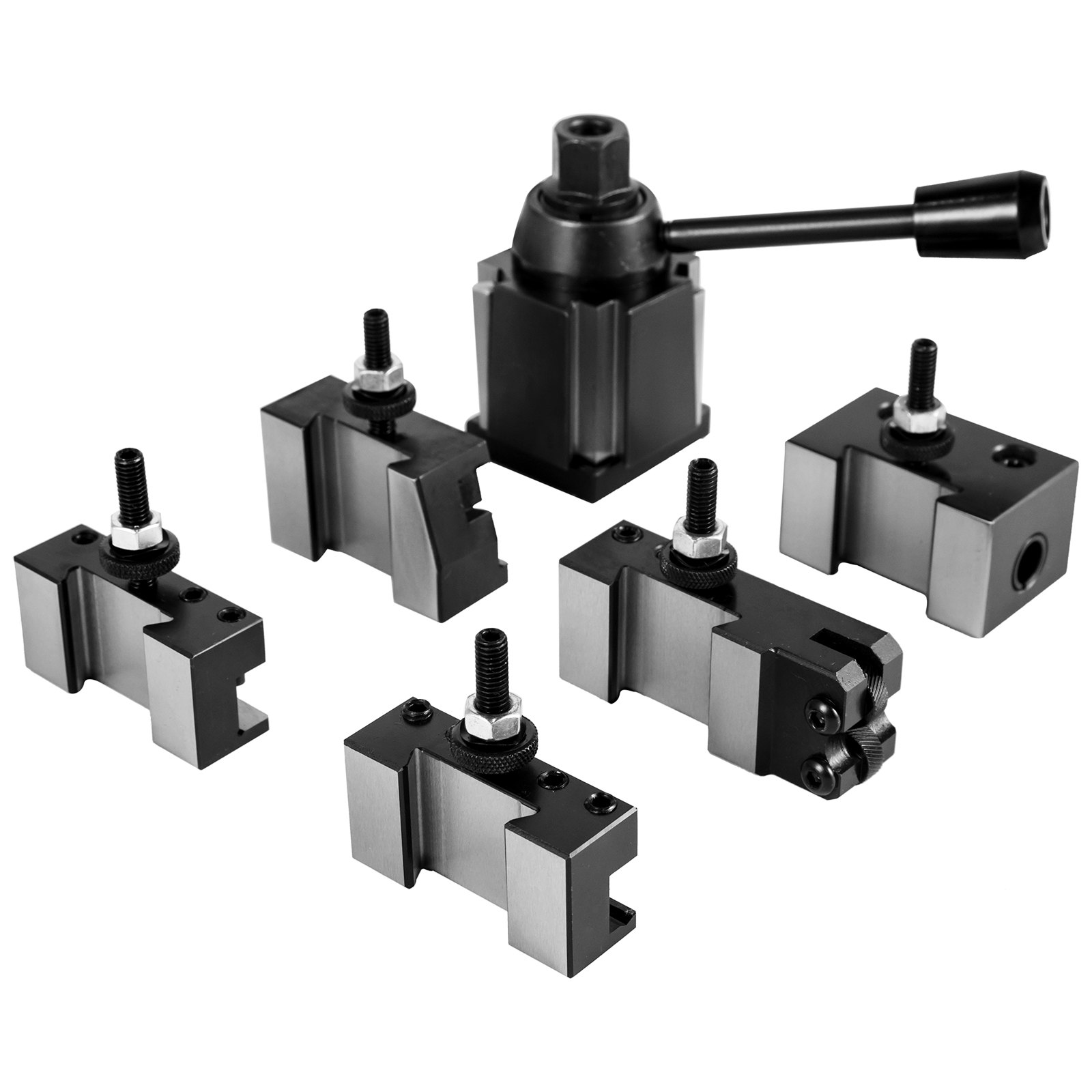 Vevor Schnellwechsel Werkzeughalter Kit Stahlhalter 250-111 Pfosten Drehbank