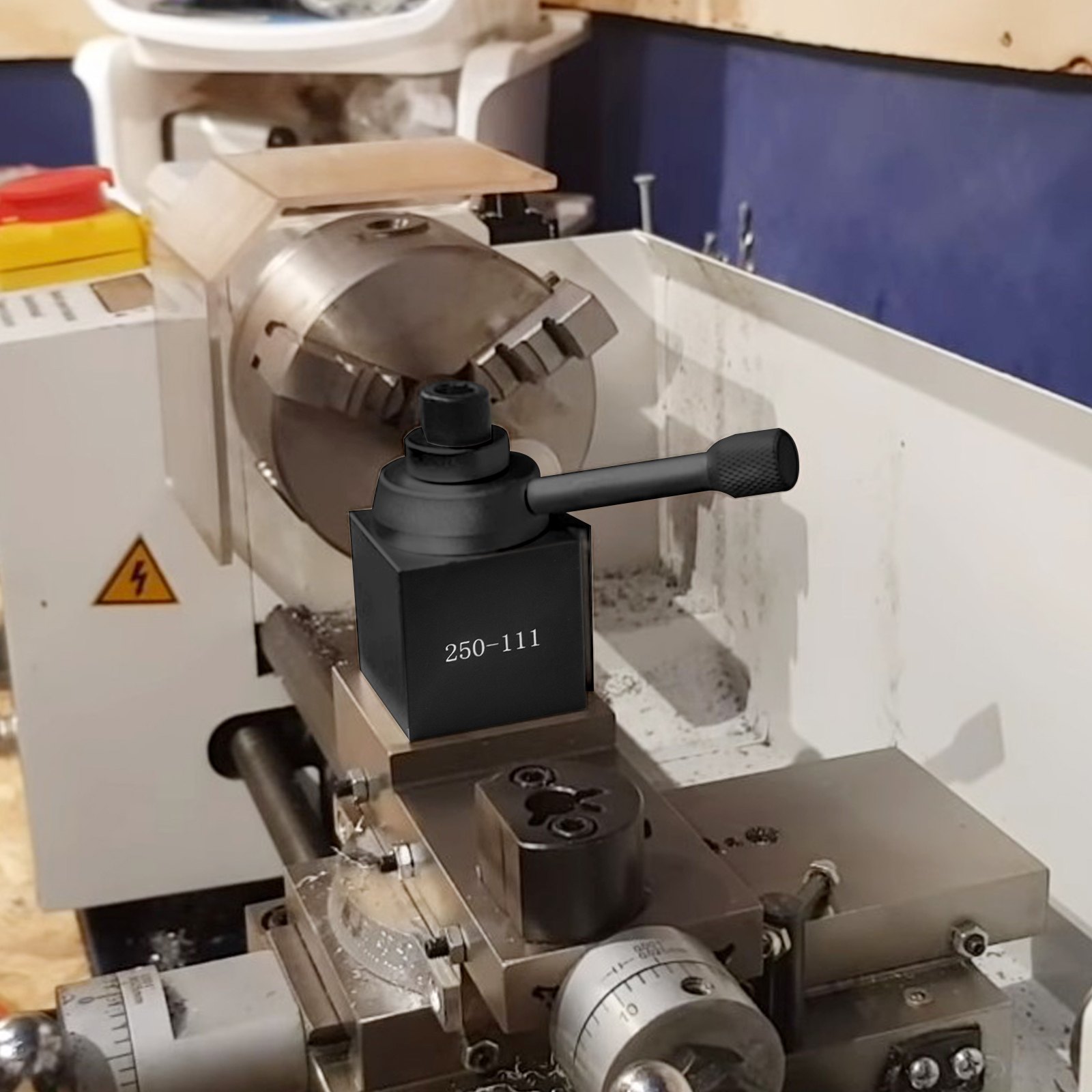 Vevor Schnellwechsel Werkzeughalter Kit Stahlhalter 250-111 Pfosten Drehbank