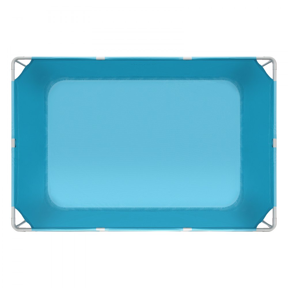 VEVOR Frame Pool, Aufstellpool, 3000x2000x762 mm, Stahlrahmen Schwimmbecken, rechteckiger Stahlrahmenbecken, Rahmenpool für Garten, Gartenpool mit 3960 L Wasserkapazität, für 4–5 Personen, blau