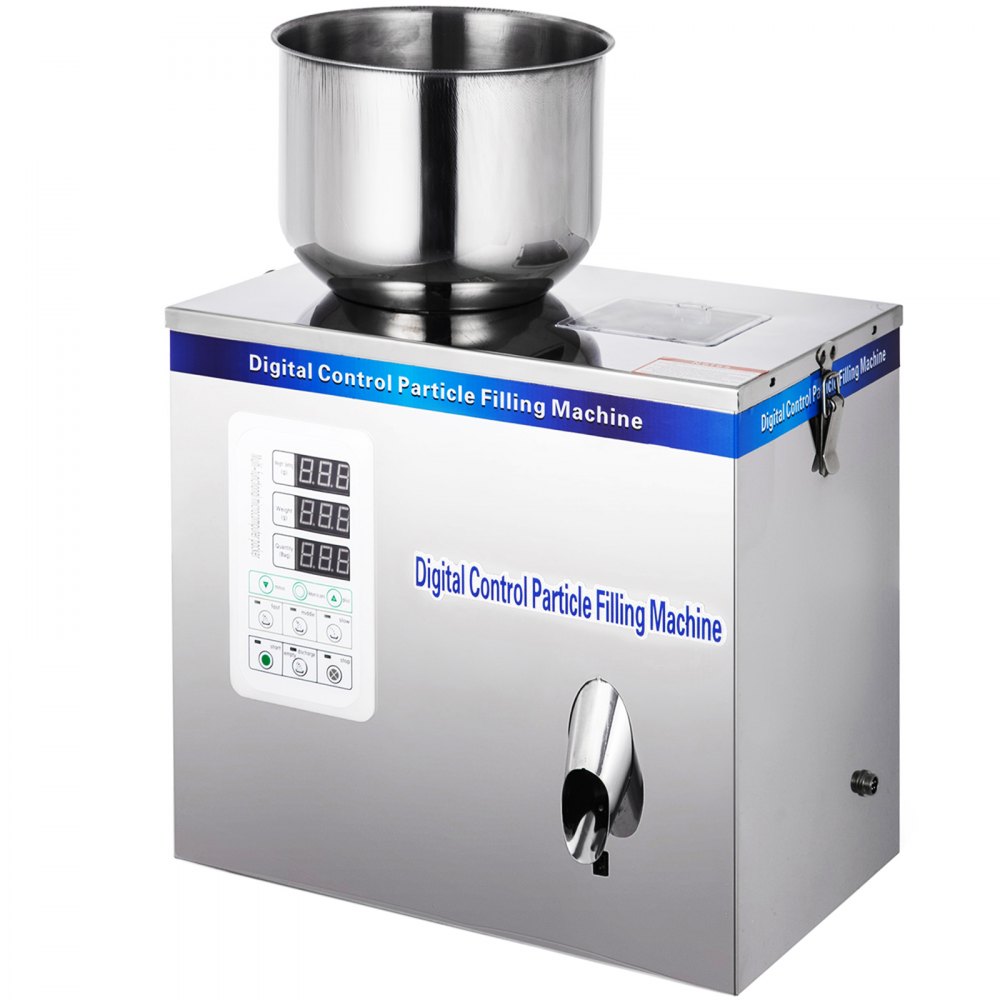 1-25g Puderteilchen Subpackage Wiegen Abfüllmaschine Taschen Rostfreier Stahl