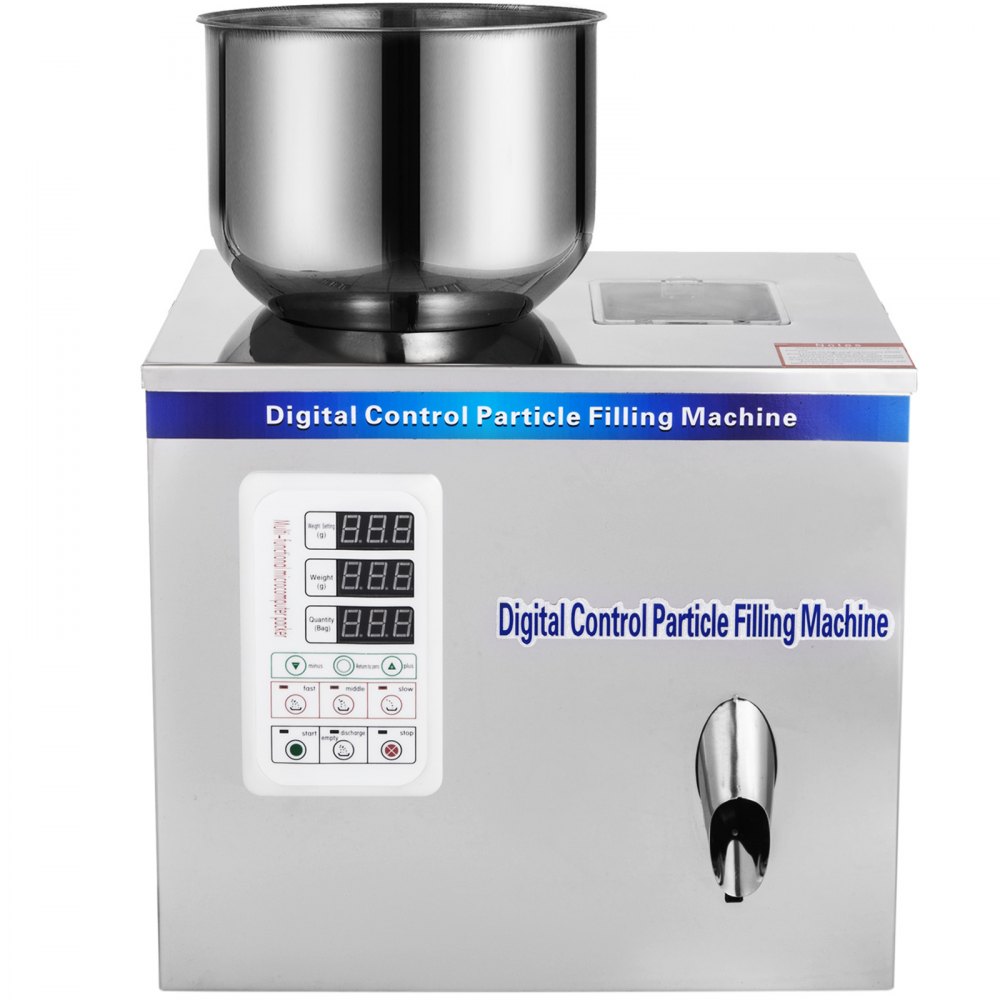 1-25g Puderteilchen Subpackage Wiegen Abfüllmaschine Taschen Rostfreier Stahl