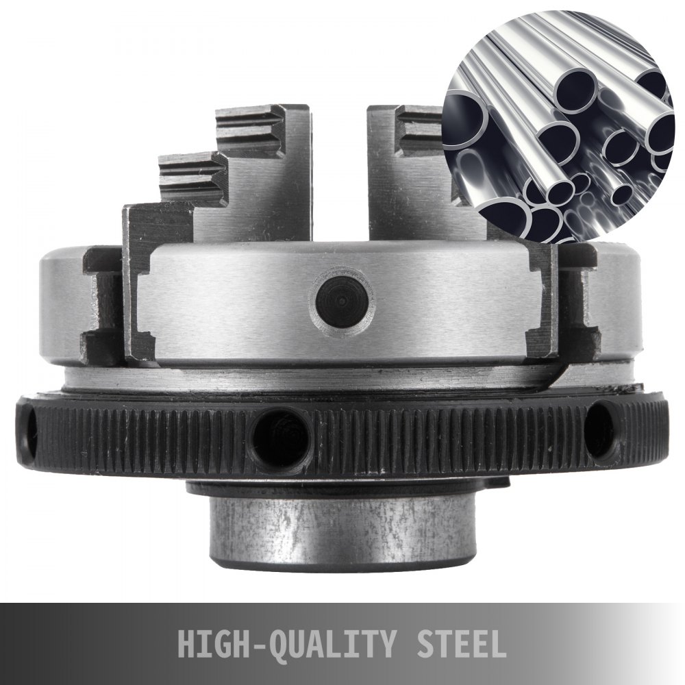 K02-63 63mm Drehbankfutter 2.5" 4-backen Drehfutter Drehbank Design