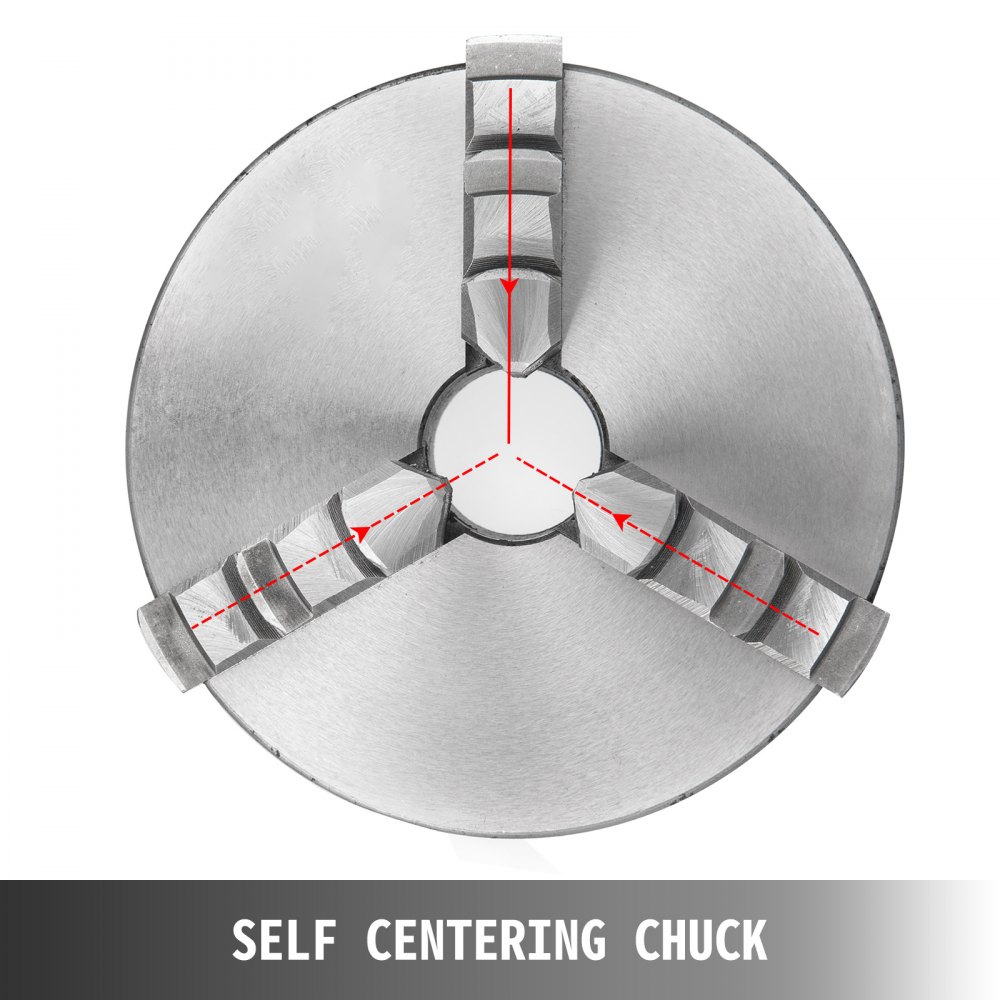 Drehbankfutter 3-backen 130mm K11-130 Drehfutter Plain Back Grinding Machine