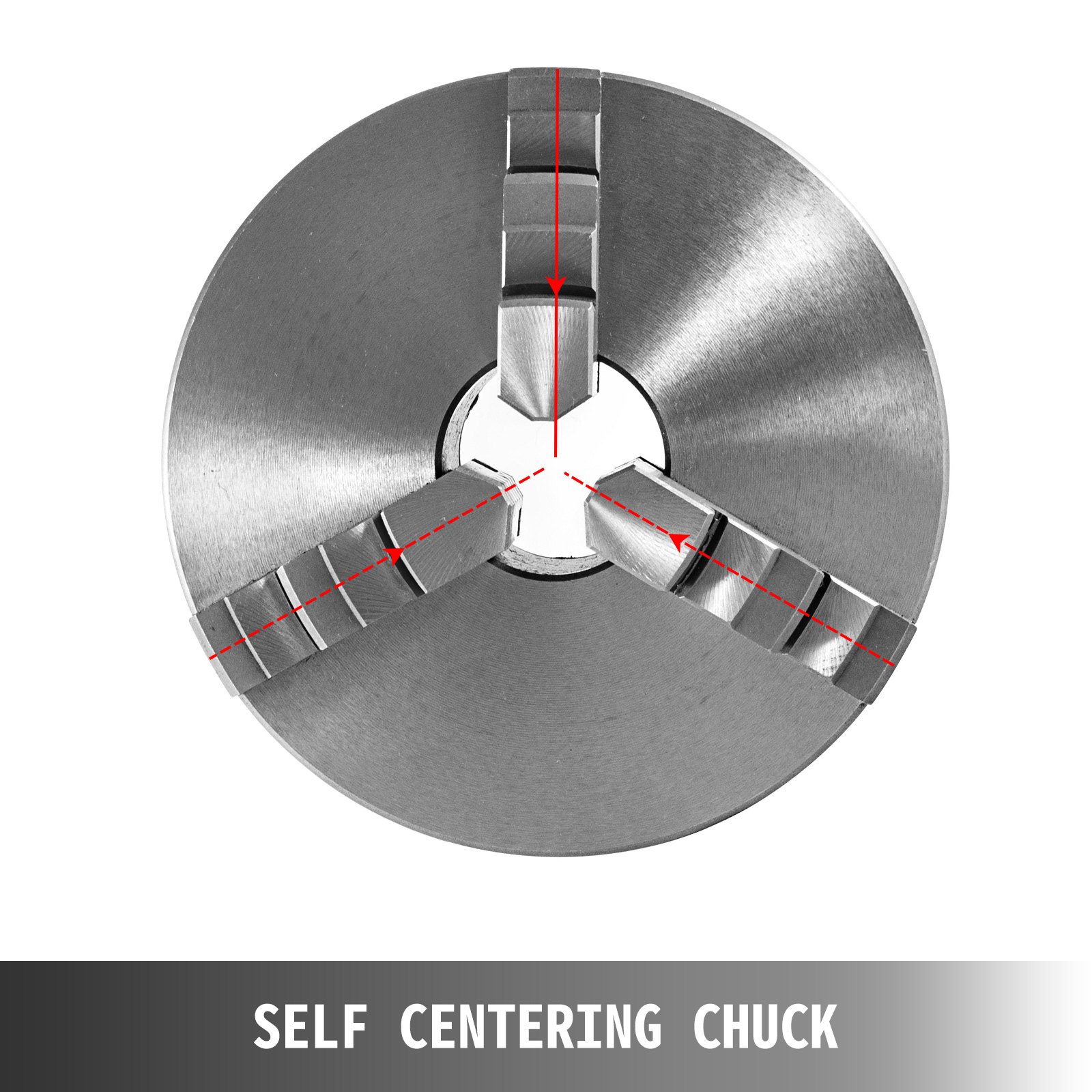 3 Backenfutter ø80 / 100 / 125 /160 Mm Dreibackenfutter Drehbankfutter Drehbank