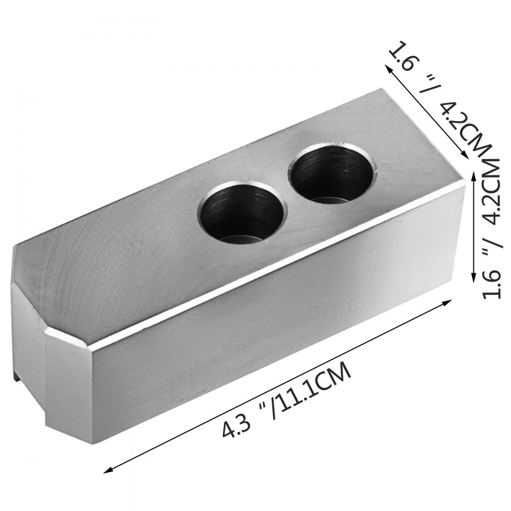 Spannbacken Weiche Drehbacken Aus Stahl 10 Zoll 1.5mmx60° Drehmaschine