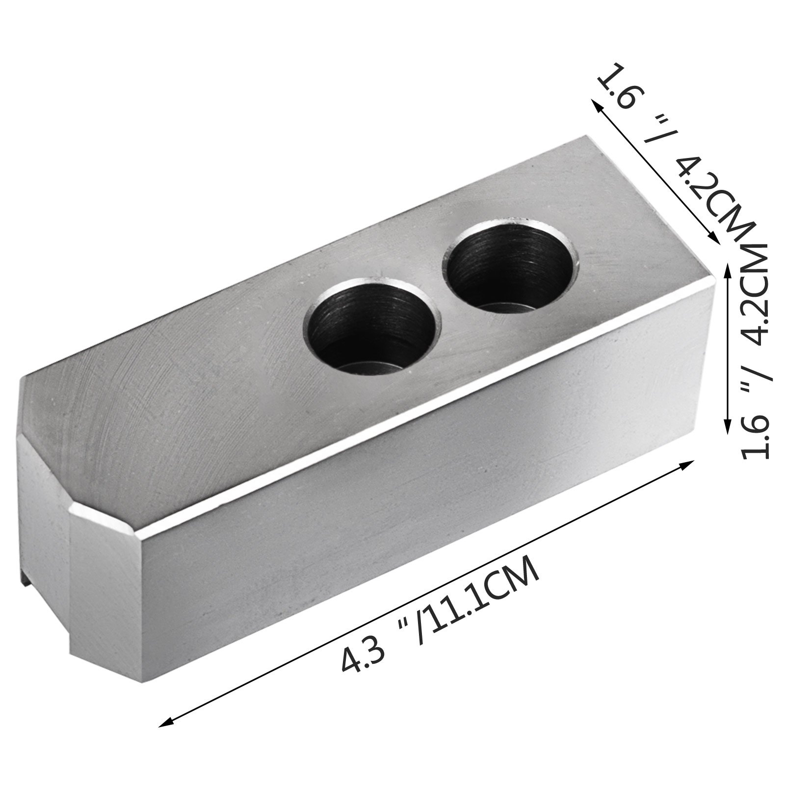 Spannbacken Weiche Drehbacken Aus Stahl 10 Zoll 1.5mmx60° Drehmaschine