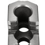 VEVOR Spannbacke 6 Zoll Drehfutter hart 20CrMnTi 1.5mm x 60° Nutbreite 12mm Lochabstand 20mm für Drehmaschine