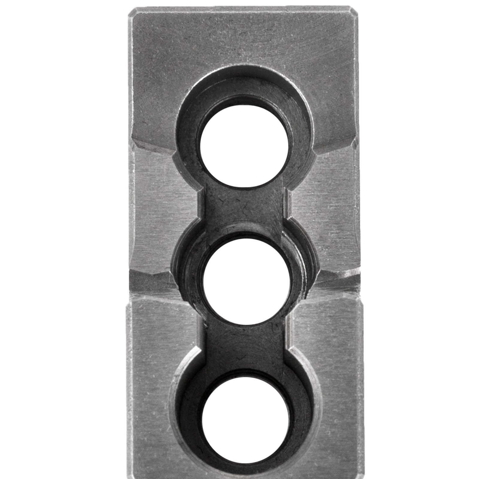 VEVOR Spannbacke 6 Zoll Drehfutter hart 20CrMnTi 1.5mm x 60° Nutbreite 12mm Lochabstand 20mm für Drehmaschine