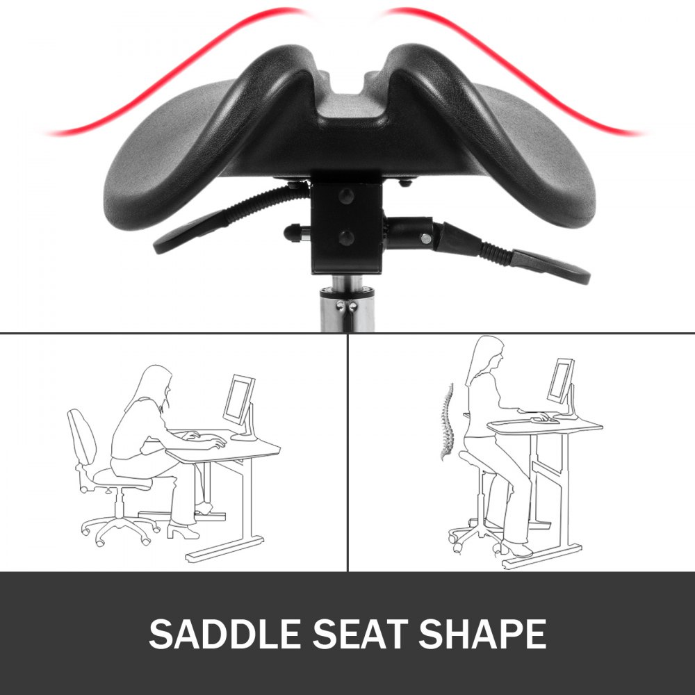 Sattelhocker Sattelstuhl Rollhocker Bürohocker ärztehocker Ergonomisch