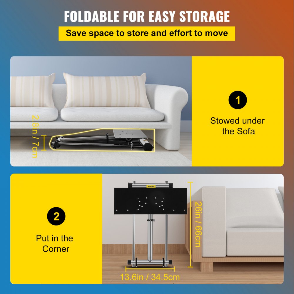 VEVOR Lenkradständer Lenkrad Halterung Halter Logitech G25 G27 G29 Stahl neue