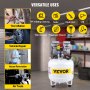 VEVOR Silent Flüsterkompressor 40L Druckluftkompressor 1PS/750W Leise Ölfrei Kompressor 8Bar/115PSI Luftkompressor 1440U/min Flüsterkompressor 165L/min Luftkompressor für Werkstatt Reifen Fahrrad