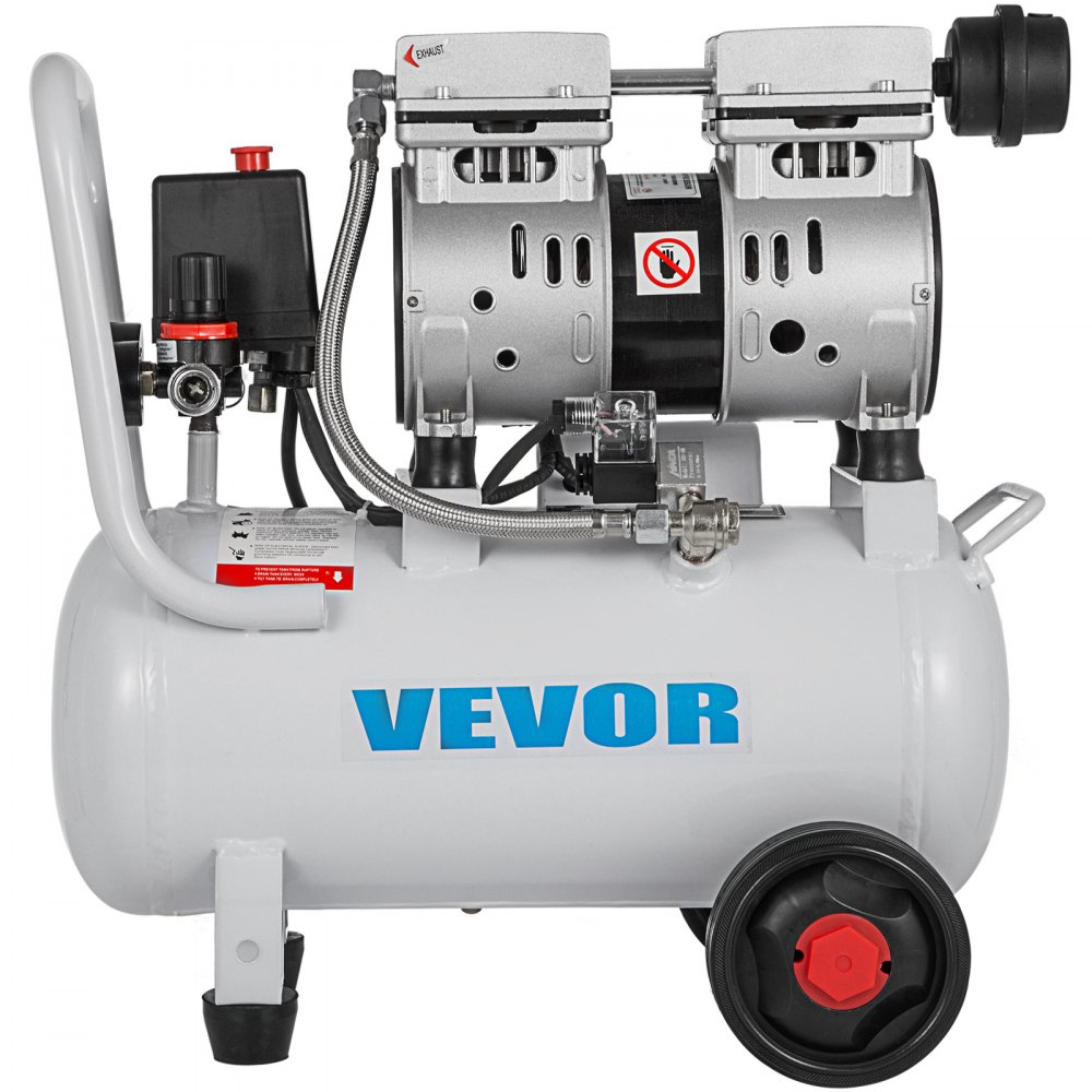 Flüster Kompressor ölfrei Luftkompressor 18l 48db 8 Bar Leise