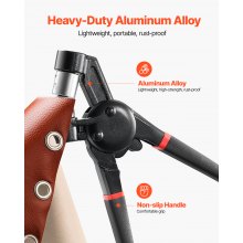 VEVOR Ösen Werkzeugset 900 Stk. 6 / 10 / 12 mm Metallösen, Ösenset mit manueller Ösenpresse & Locher & Block, Lochstanze Lochzange Locher für Leder Plane Schuhe Basteln Stoff Gürtel