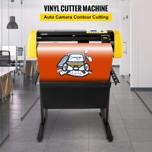 VEVOR 87cm Vinyl Cutter/Plotter Schild Schneidemaschine Software 3 Klingen LCD