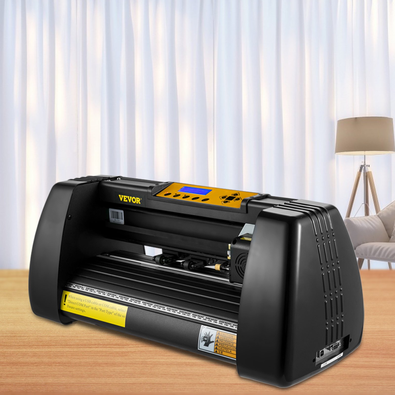 VEVOR 14 Inch Vinyl Schneideplotter Vinyl Cutter Plotter 350 mm Slogan Cutting Plotter Desktop Machine mit der Software